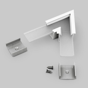 Łącznik kątowy 60° biały do profilu aluminiowego LED LINEA-IN20    