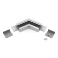 Łącznik kątowy 120° anodowany do profilu aluminiowego LED LINEA-IN20