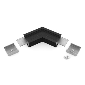 Łącznik kątowy 120° czarny do profilu aluminiowego LED LINEA-IN20    
