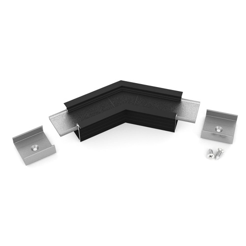 Łącznik kątowy 135° czarny do profilu aluminiowego LED LINEA-IN20