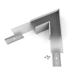 Łącznik kątowy 60° anodowany do profilu aluminiowego LED VARIO30-02  