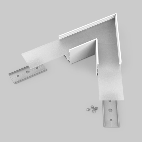 Łącznik kątowy 60° biały do profilu aluminiowego LED VARIO30-02