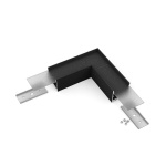 Łącznik kątowy 90° czarny do profilu aluminiowego LED VARIO30-02   