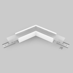 Łącznik kątowy 120° biały do profilu aluminiowego LED VARIO30-02    