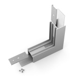 Łącznik kątowy 270° anodowany gięty do profilu aluminiowego LED VARIO30-02