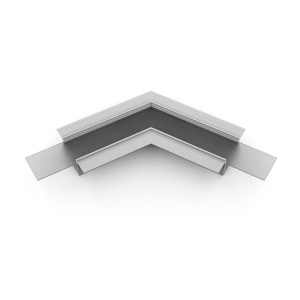 Łącznik kątowy 120° anodowany do profilu aluminiowego LED VARIO30-05 