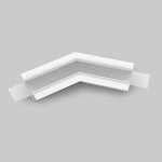 Łącznik kątowy 135° biały do profilu aluminiowego LED VARIO30-05   