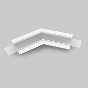 Łącznik kątowy 135° biały do profilu aluminiowego LED VARIO30-05   