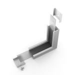 Łącznik kątowy 90° anodowany gięty do profilu aluminiowego LED VARIO30-07 