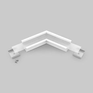 Łącznik kątowy 120° biały do profilu aluminiowego LED VARIO30-07  
