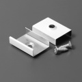 Uchwyt "S" biały sprężysty CONE do profili aluminiowych LED - kpl. 2 szt.
