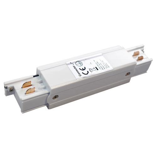 Łącznik szynoprzewodu 3-fazowego prosty - Biały - ML7083