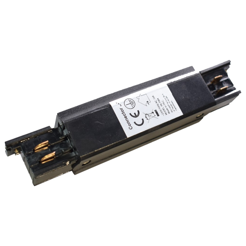 Łącznik szynoprzewodu 3-fazowego prosty - Czarny - ML7084