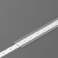 Klosz wsuwany "A1" transparentny do profili aluminiowych LED - 2mb