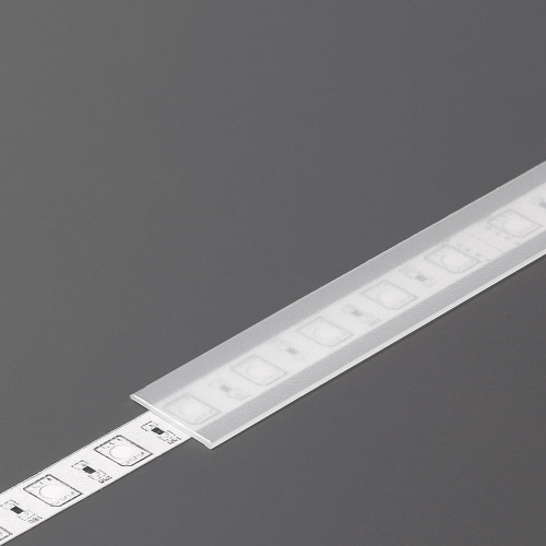Klosz wsuwany "A1" szron do profili aluminiowych LED - 2mb