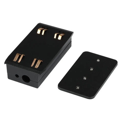 Łącznik szynoprzewodu magnetycznego prosty czarny - SKU 7971