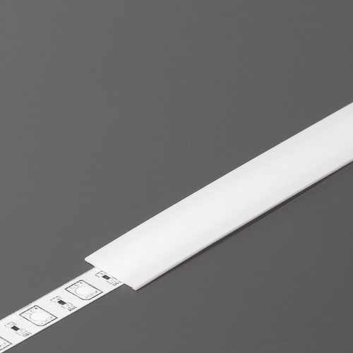 Klosz wsuwany "A1" mleczny do profili aluminiowych LED - 2mb