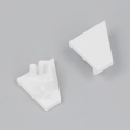 Zaślepka biała do profilu aluminiowego LED CORNER10.v2 - kpl. 2 szt.