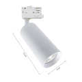 Lampa szynowa 3-fazowa MICA WHITE 1xGU10 - ML7058