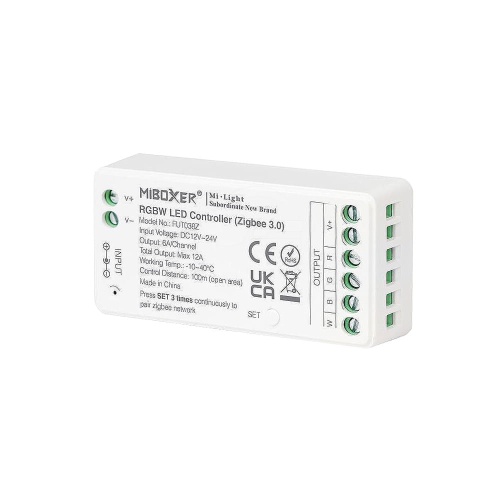 Odbiornik LED - RGB+W - 12-24V 12A - Zigbee - FUT038Z