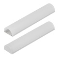 Profil aluminiowy LED ARC12 - gięty - anodowany z kloszem - z kloszem "D" klik