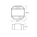 Odbiornik LED triakowy - ściemniacz do żarowek 230VAC - 300W - TRI-C1 - rysunek techniczny