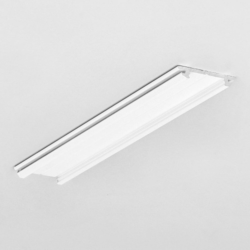 Profil aluminiowy LED ARC12 - gięty - biały malowany z kloszem