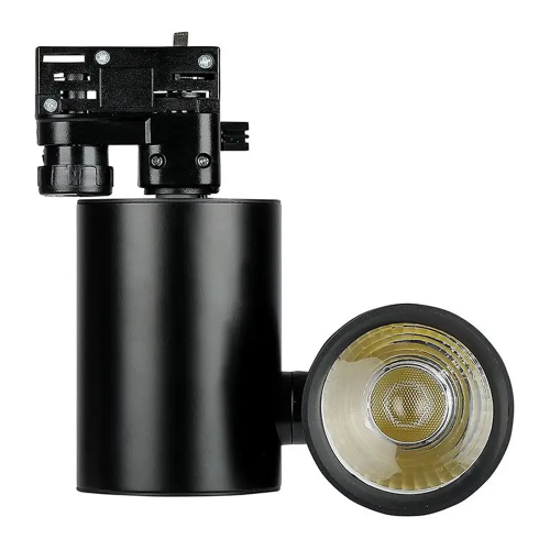 Lampa szynowa 3-fazowa 15W 1350lm 6400K czarna - VT-4615B