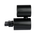 Lampa szynowa 3-fazowa 15W 1350lm 6400K czarna - VT-4615B