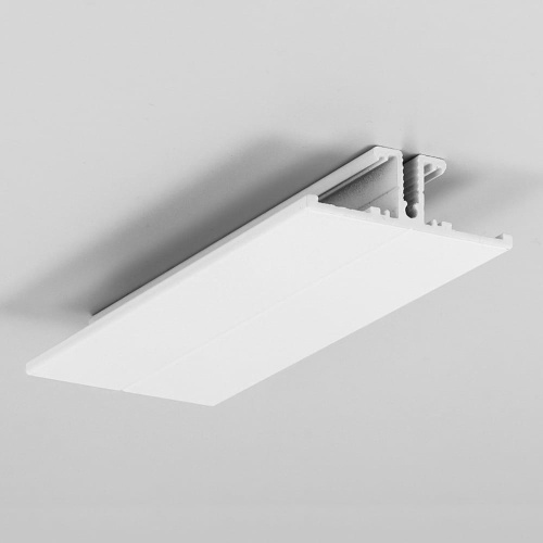 Profil aluminiowy LED BACK10 biały malowany z kloszem