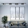 Lampa szynowa LED 3-fazowa 40W 2600lm 5000K czarna - VT-4540T