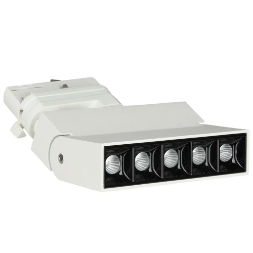 Lampa szynowa LED 3-fazowa 12W 960lm Samsung LED - biała - VT-416-W