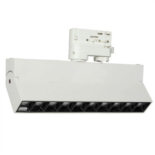 Lampa szynowa LED 3-fazowa 25W 2000lm Samsung LED - biała - VT-431-W