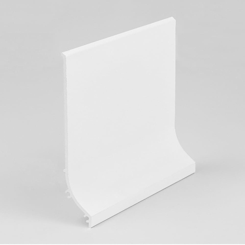 Profil aluminiowy BASE - listwa przypodłogowa - biała