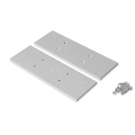 Zaślepka srebrna do profilu aluminiowego LED VARIO30 - wariant 16-E9 - kpl. 2 szt.   