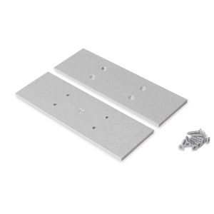 Zaślepka srebrna do profilu aluminiowego LED VARIO30 - wariant 16-E9 - kpl. 2 szt.   