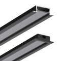 Profil aluminiowy LED BEGTIN12 czarny anodowany z kloszem