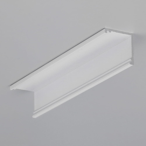 Profil aluminiowy LED CABI12 DUO biały malowany z kloszem