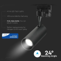 Lampa szynowa LED 3-fazowa 18W 1260lm Samsung LED - czarna - VT-418