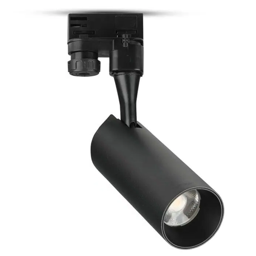 Lampa szynowa LED 3-fazowa 30W 2100lm Samsung LED - czarna - VT-430