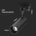 Lampa szynowa LED 3-fazowa 30W 2100lm Samsung LED - czarna - VT-430