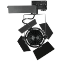 Lampa szynowa LED 3-fazowa 33W 2640lm Samsung LED - czarna - VT-433-B