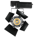 Lampa szynowa LED 3-fazowa 33W 2640lm Samsung LED - czarna - VT-433-B