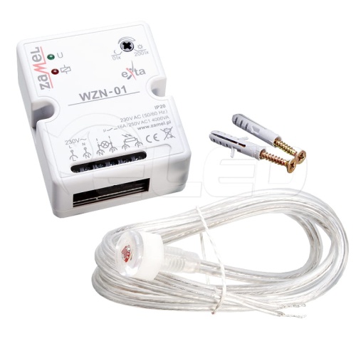  Wyłącznik zmierzchowy WZN-01/S1 - 230V AC 16A IP20