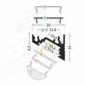 Profil aluminiowy LED CORNER10 - RAL - 1mb - wymiary