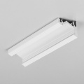 Profil aluminiowy LED CORNER10 malowany biały z kloszem