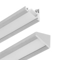 Profil aluminiowy LED CORNER10 surowy z kloszem