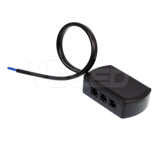 Rozgałęźnik 6 punktowy 2PIN z przewodem 25cm