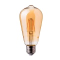 Girlanda ogrodowa 10mb z 10 żarówkami LED - E27 ST64 6W biała ciepła - zestaw