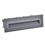 Hermetyczna oprawa schodowa do zabudowy LED - 6W 230V - VT-856-G - Szara